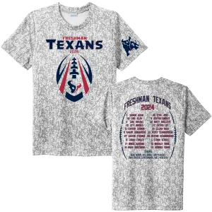 2024 Freshman Texans Roster Shirts