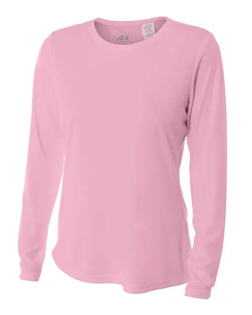 A4 Women's Cooling Performance Long Sleeve T-Shirt