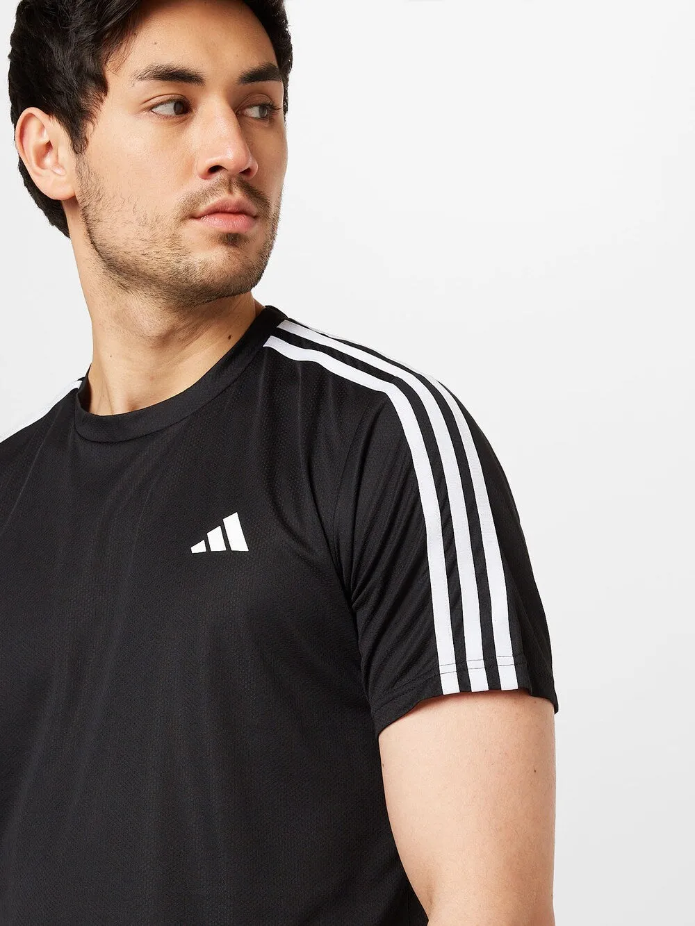 ADIDAS PERFORMANCE Train Essentials 3-Stripes Performance T-Shirt, Black