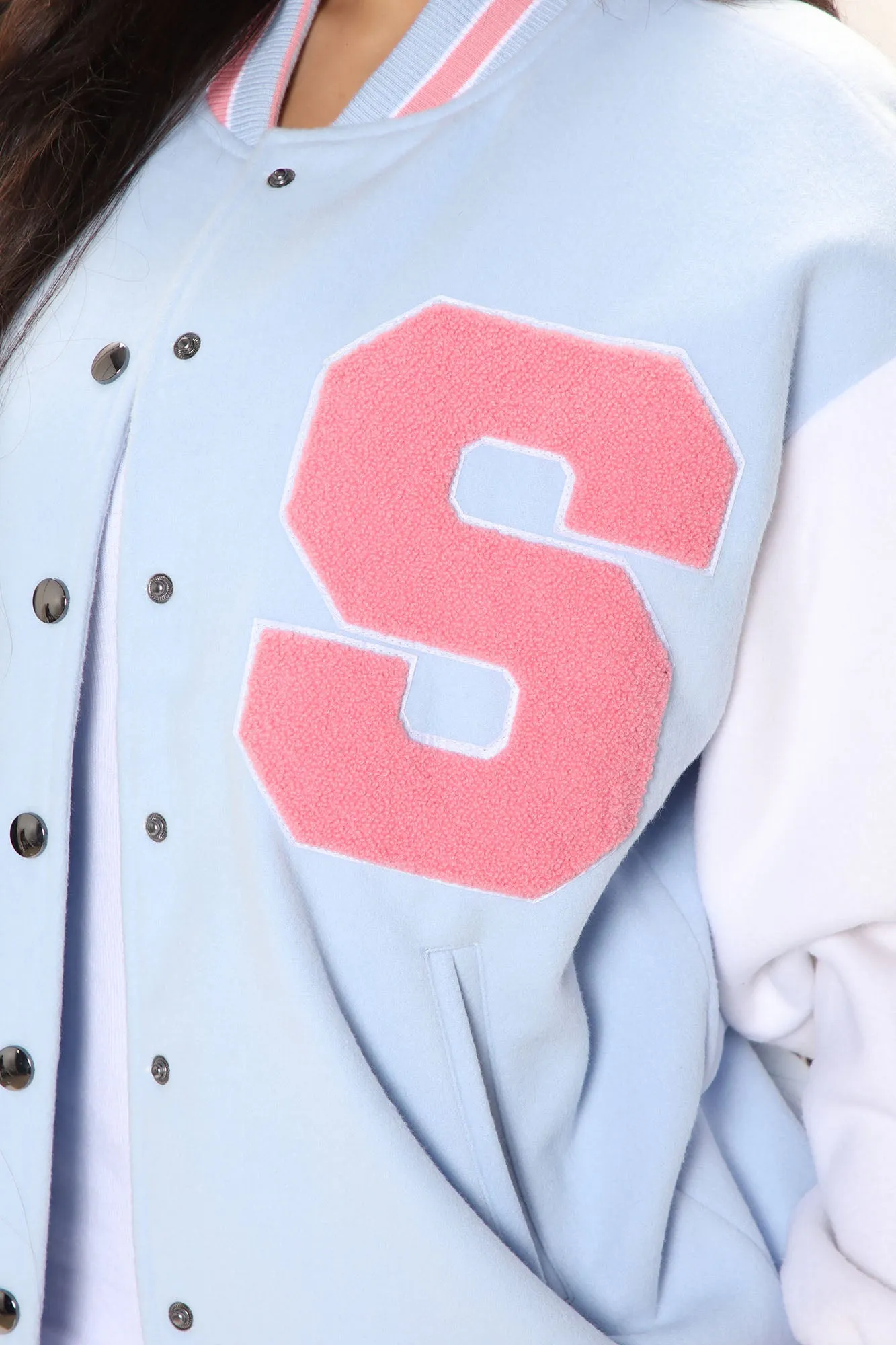 Best In Class ″S″ Varsity Jacket - Blue/combo