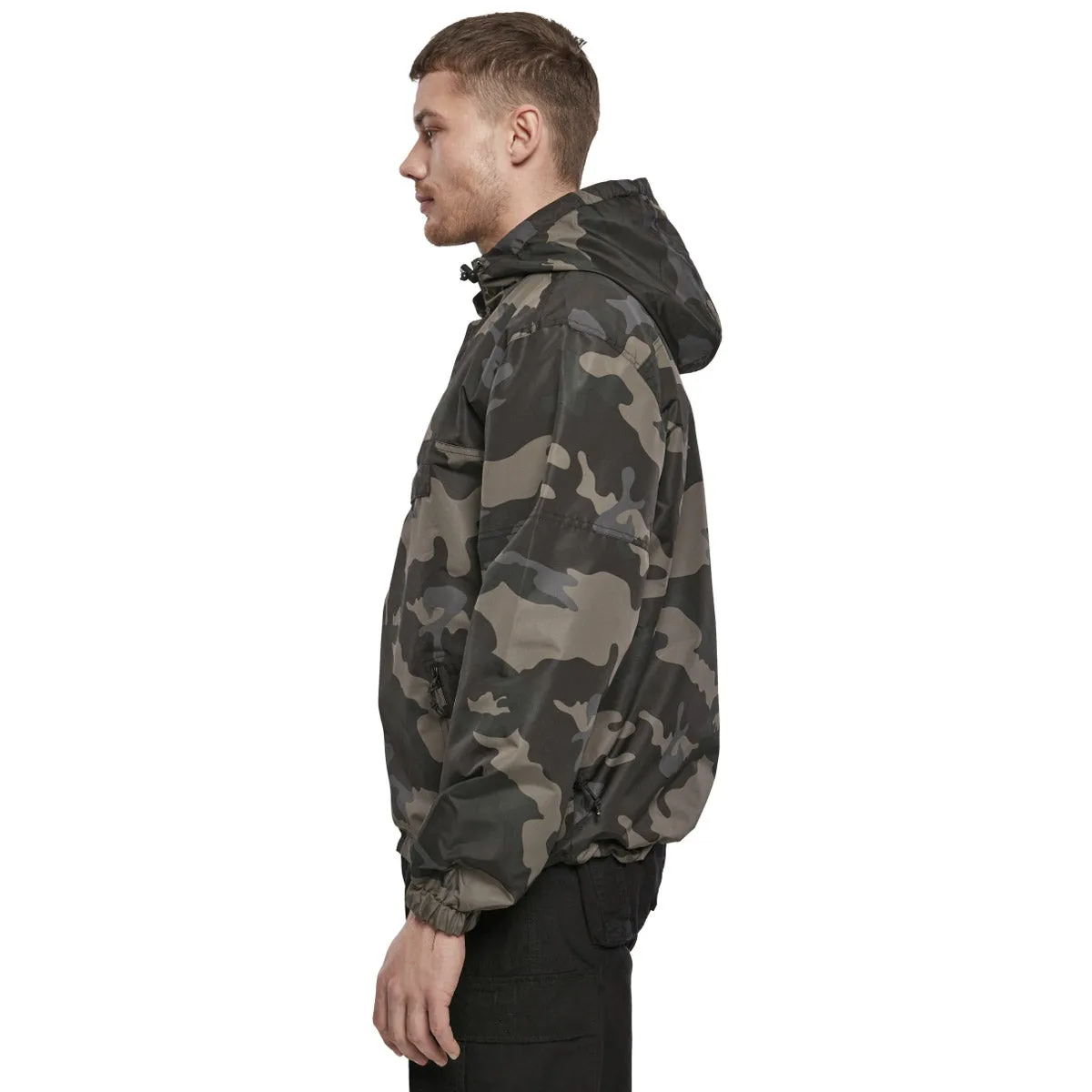 Brandit Summer Windbreaker Jacket Dark Camo