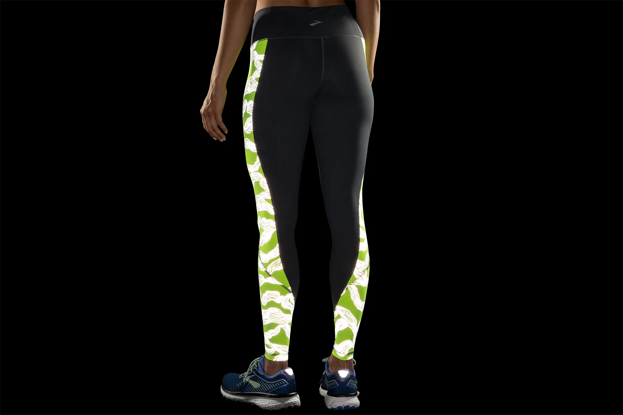 Brooks | Nightlife Tight | Women's | Asphalt/Nightlife Wave