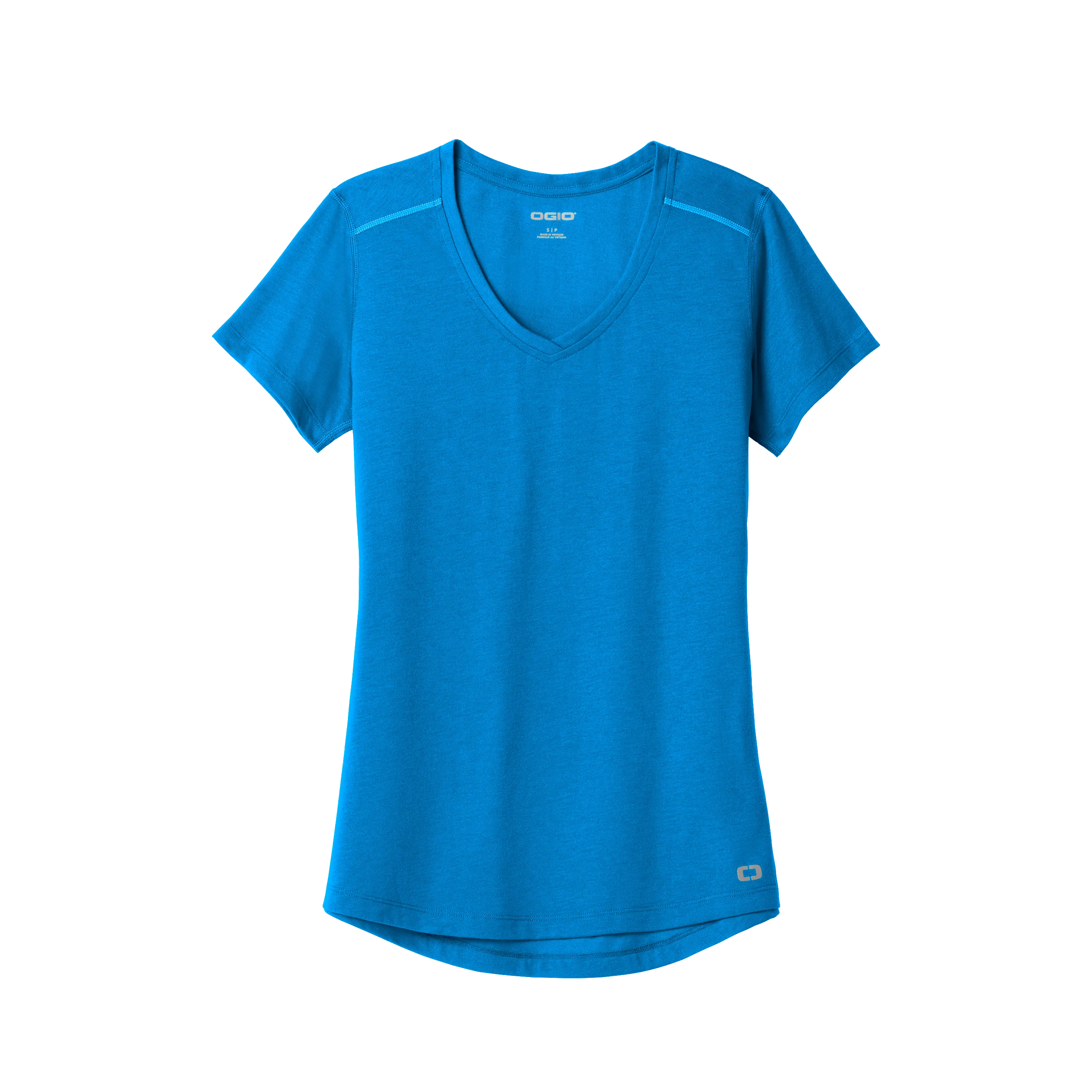 C1941W Ladies Peak V-Neck Tee