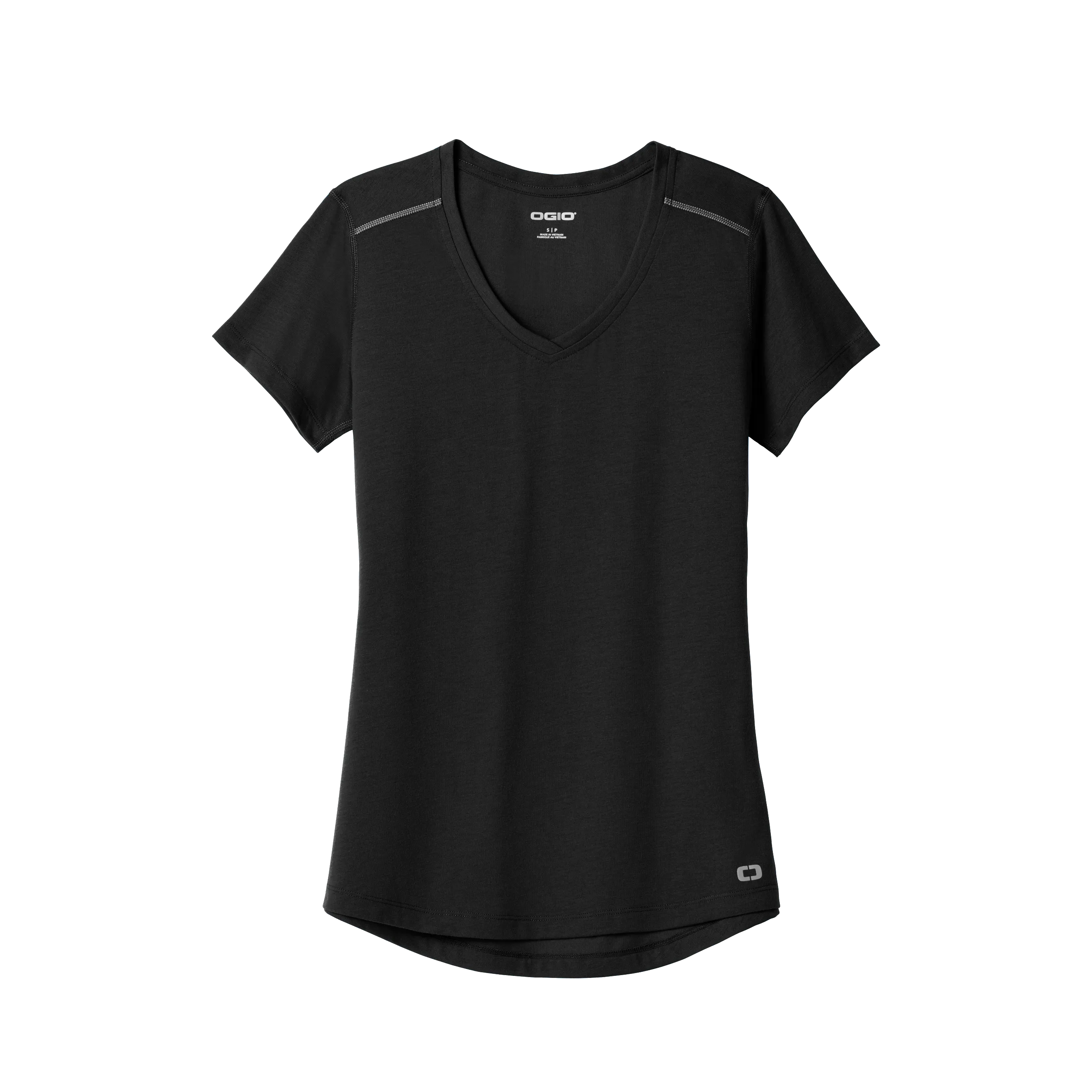 C1941W Ladies Peak V-Neck Tee