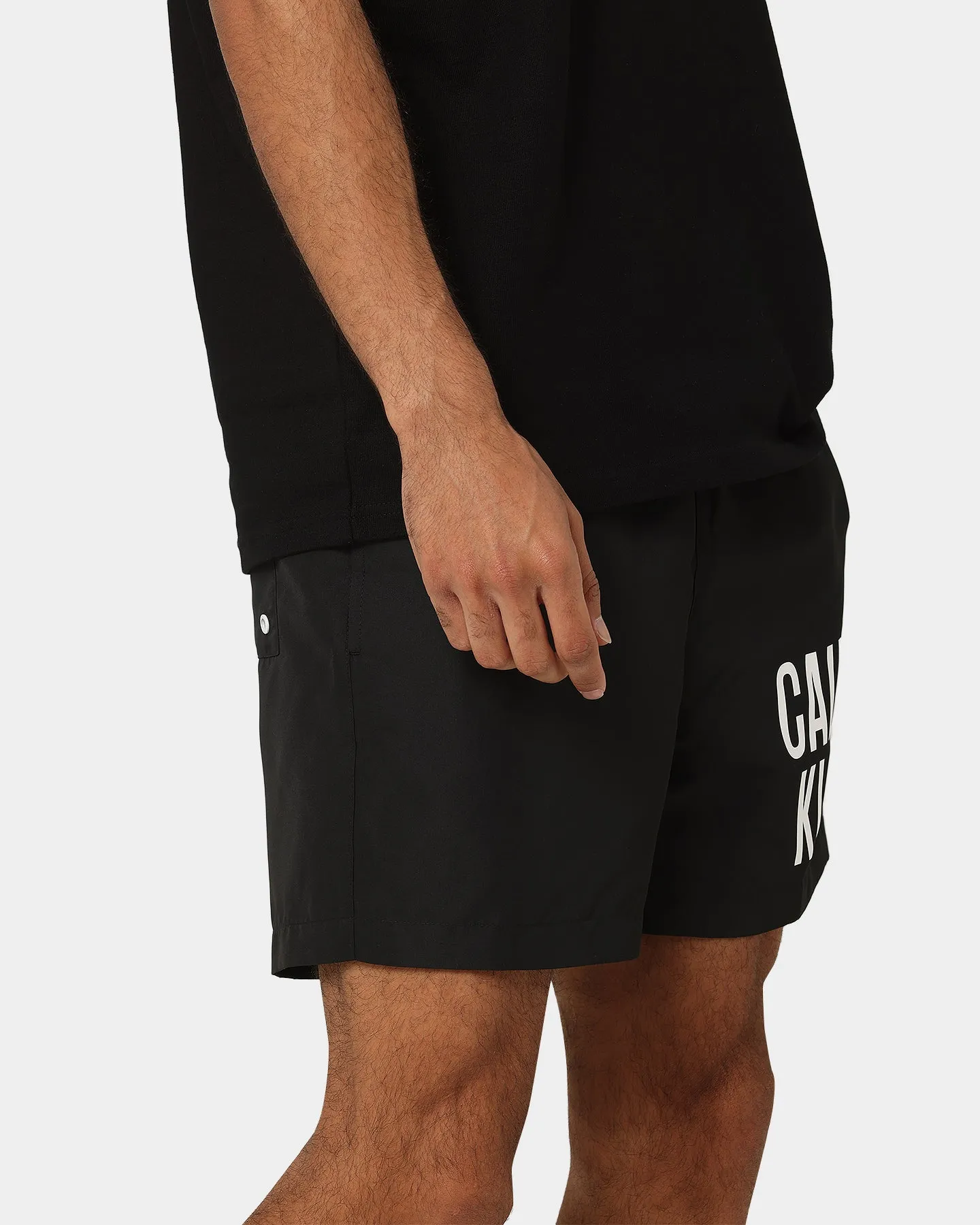 Calvin Klein Medium Drawstring Shorts Pvh Black