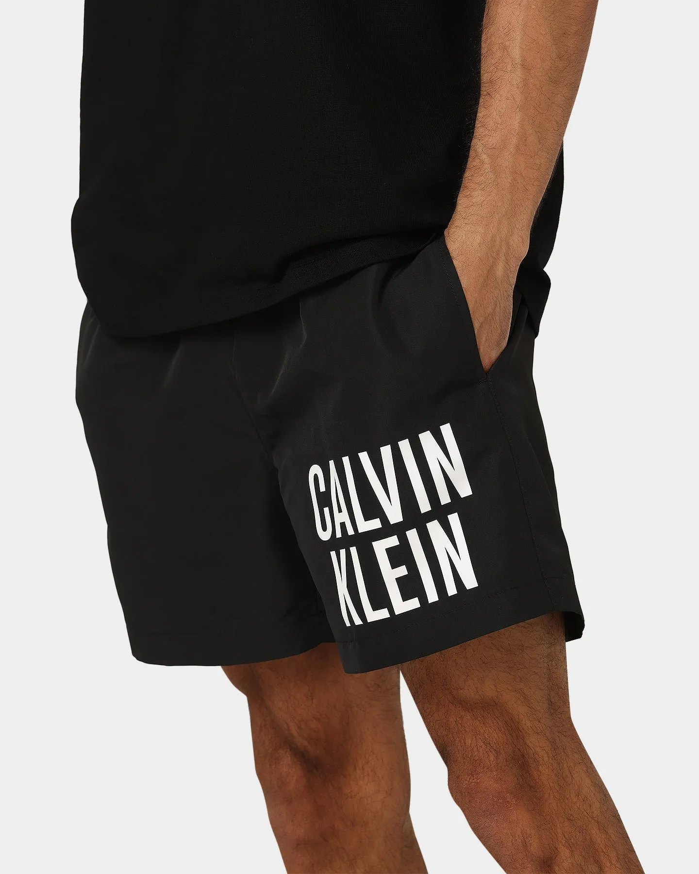 Calvin Klein Medium Drawstring Shorts Pvh Black