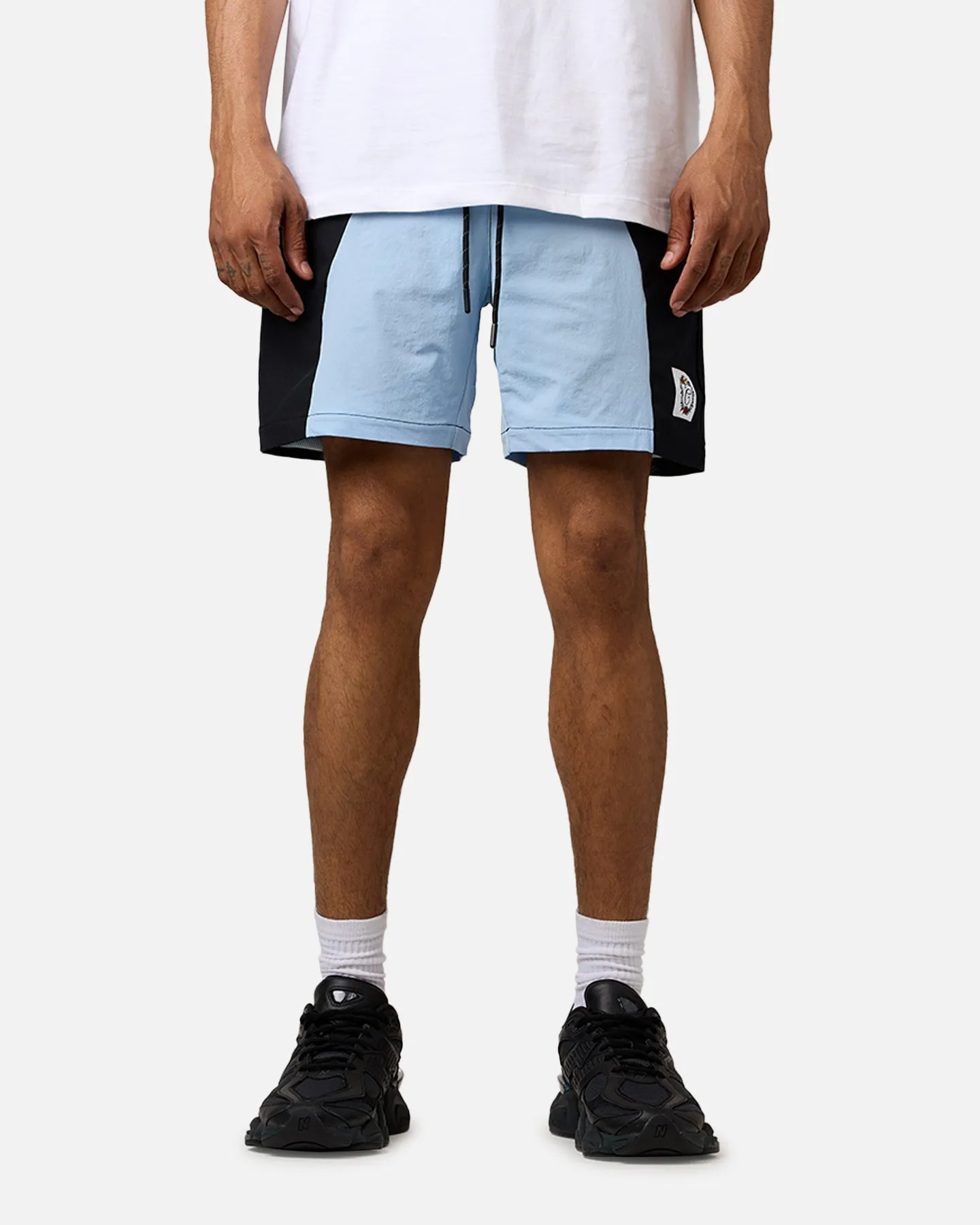 Carre Two Tone Shorts Black/Light Blue