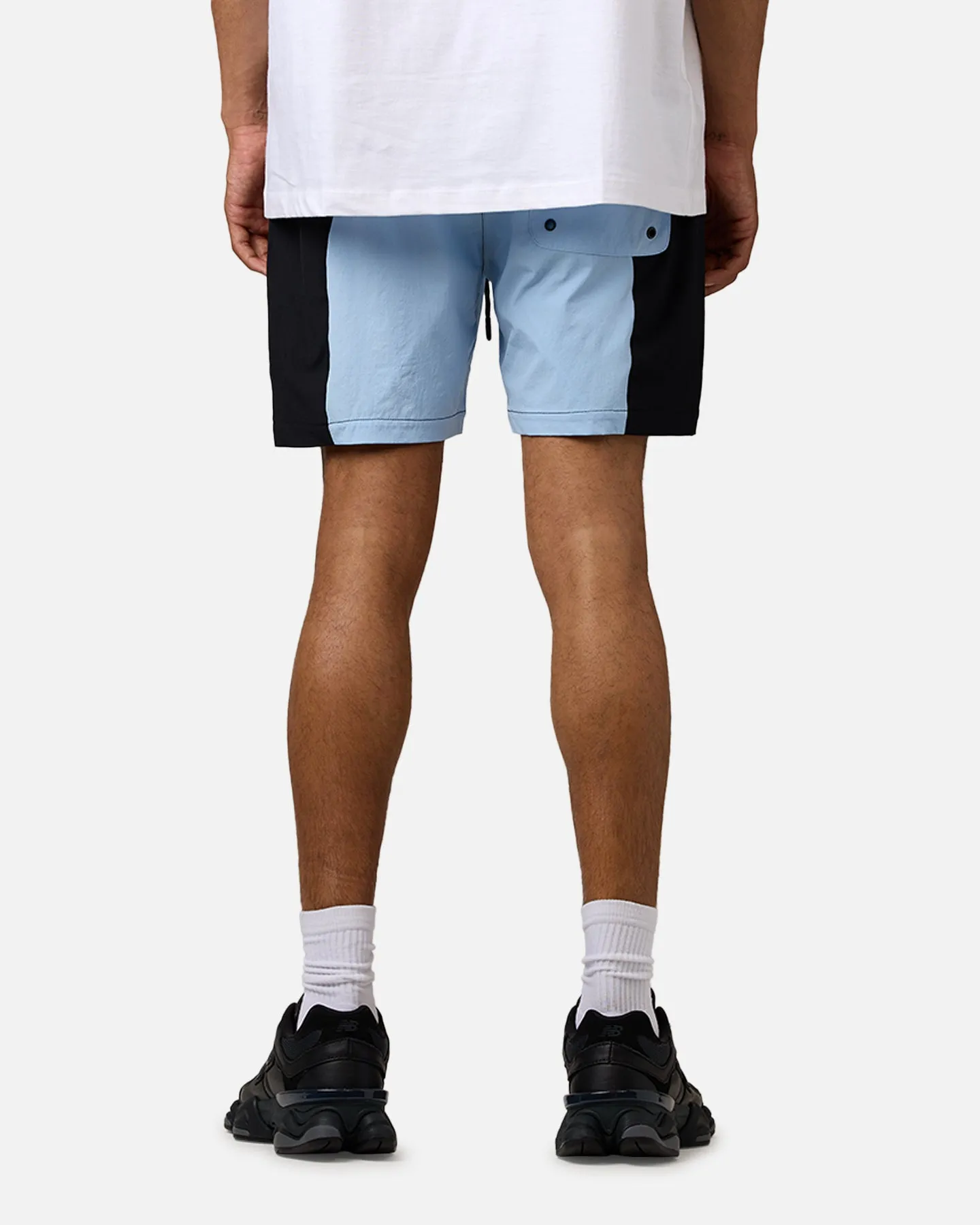 Carre Two Tone Shorts Black/Light Blue