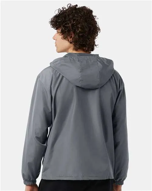 Champion Hooded Packable Quarter-Zip Jacket CO200