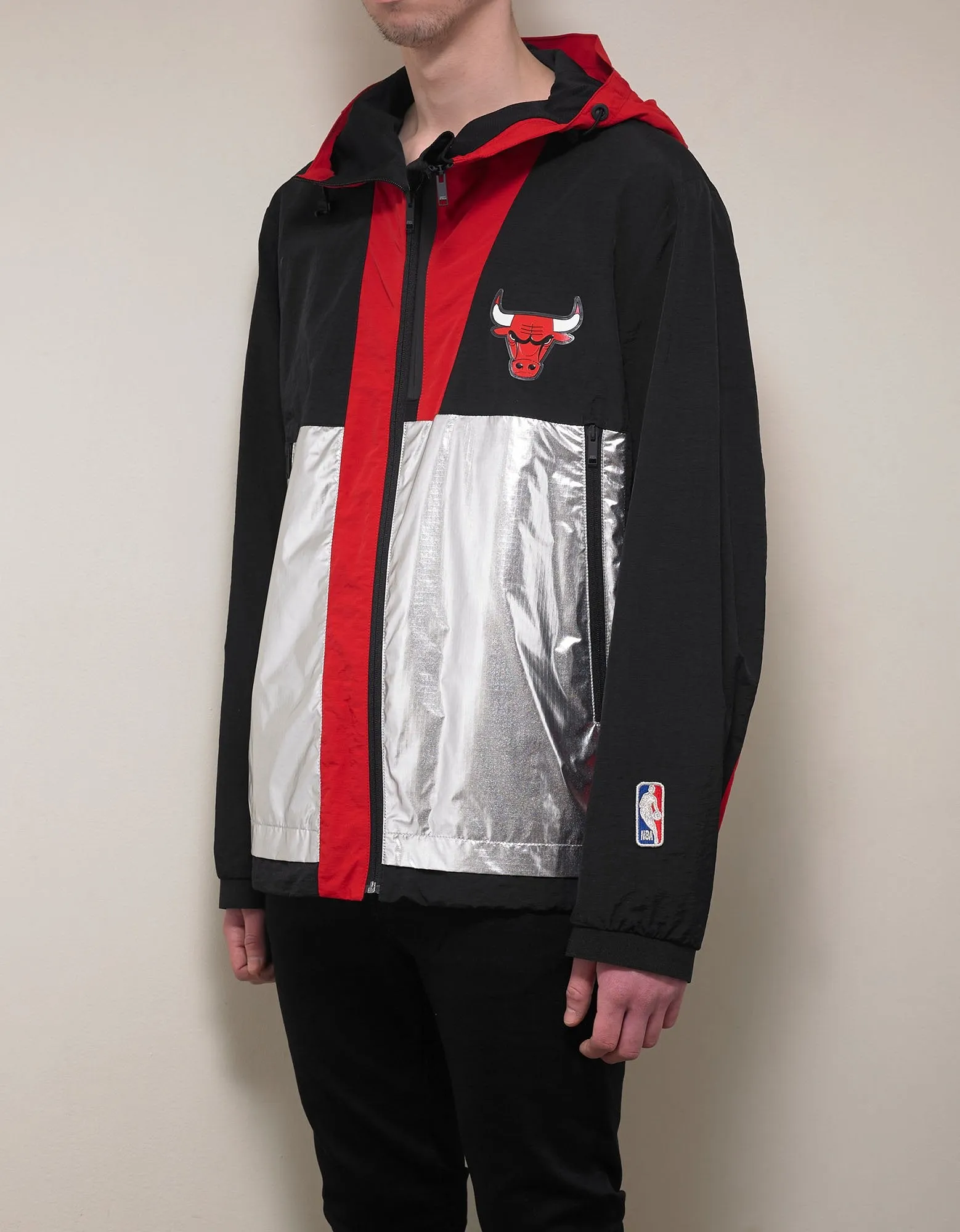 Chicago Bulls Panelled Windbreaker