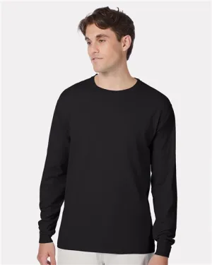 Custom Embroidered - Hanes - Beefy-T® Long Sleeve T-Shirt - 5186