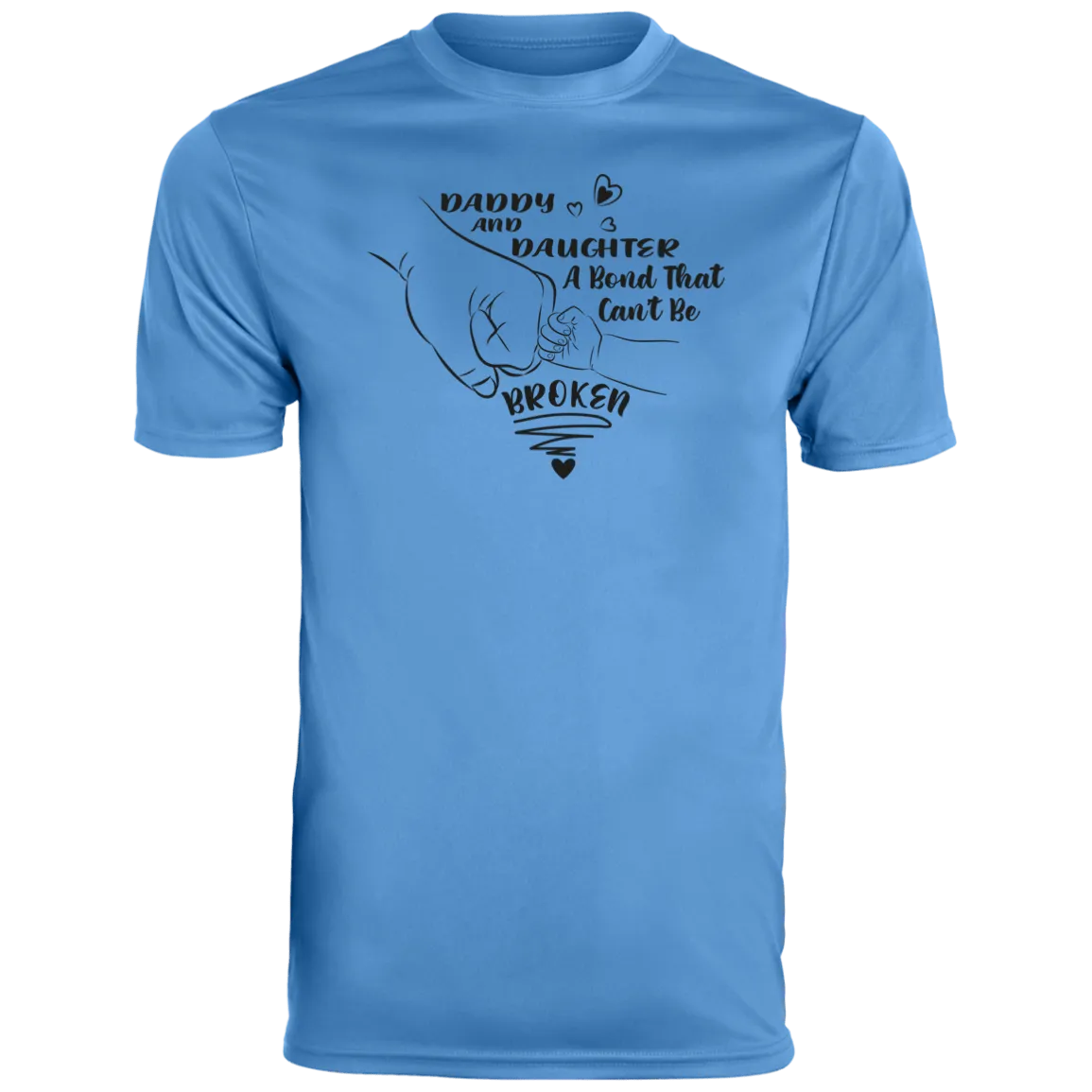 Daddy & Daughters Men's Moisture-Wicking Tee