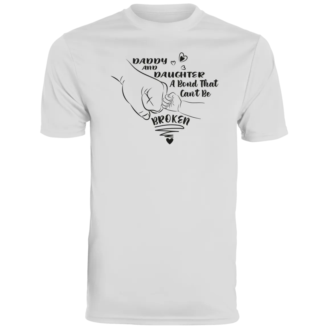 Daddy & Daughters Men's Moisture-Wicking Tee