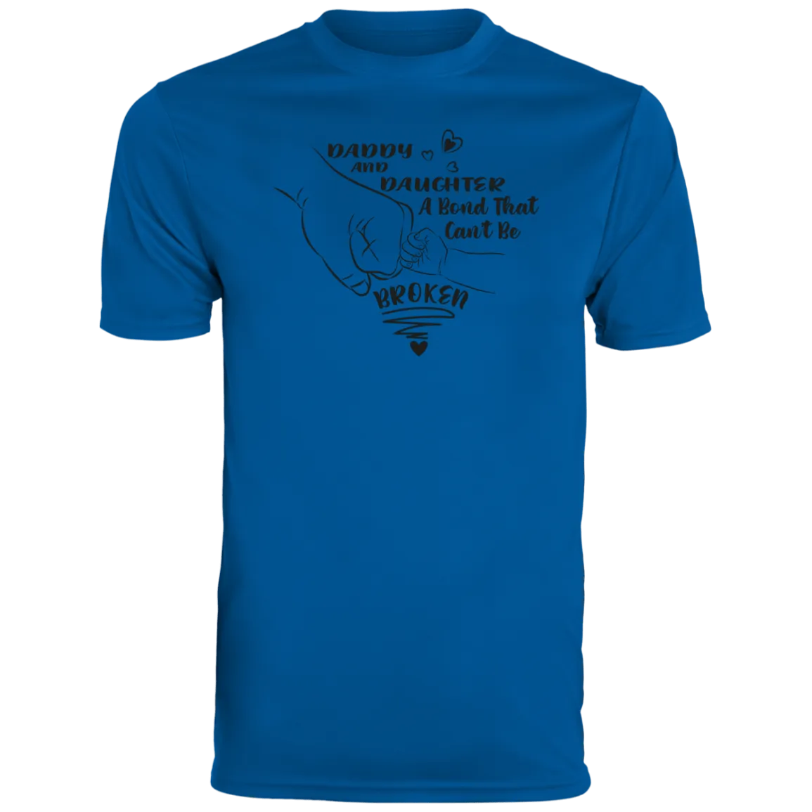 Daddy & Daughters Men's Moisture-Wicking Tee