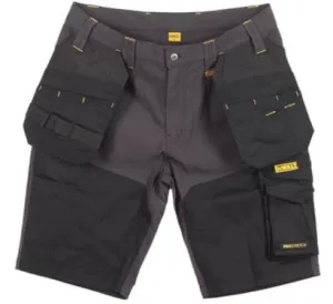 Dewalt Hamden Lightweight Ripstop Holster Pocket Mens Grey Work Shorts