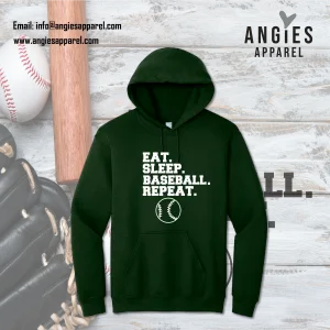 Eat Sleep Baseball Repeat