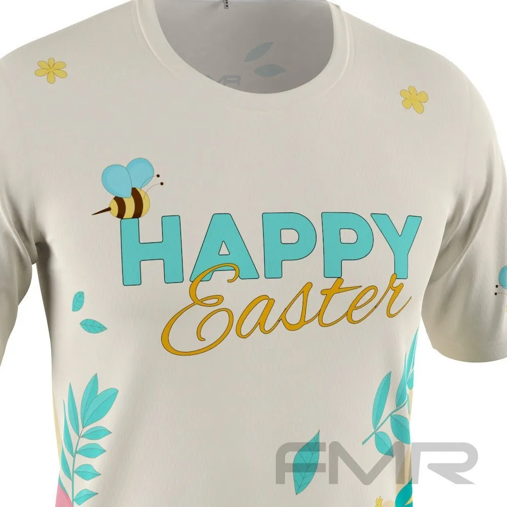 FMR Men's Easter Short Sleeve Running Shirt