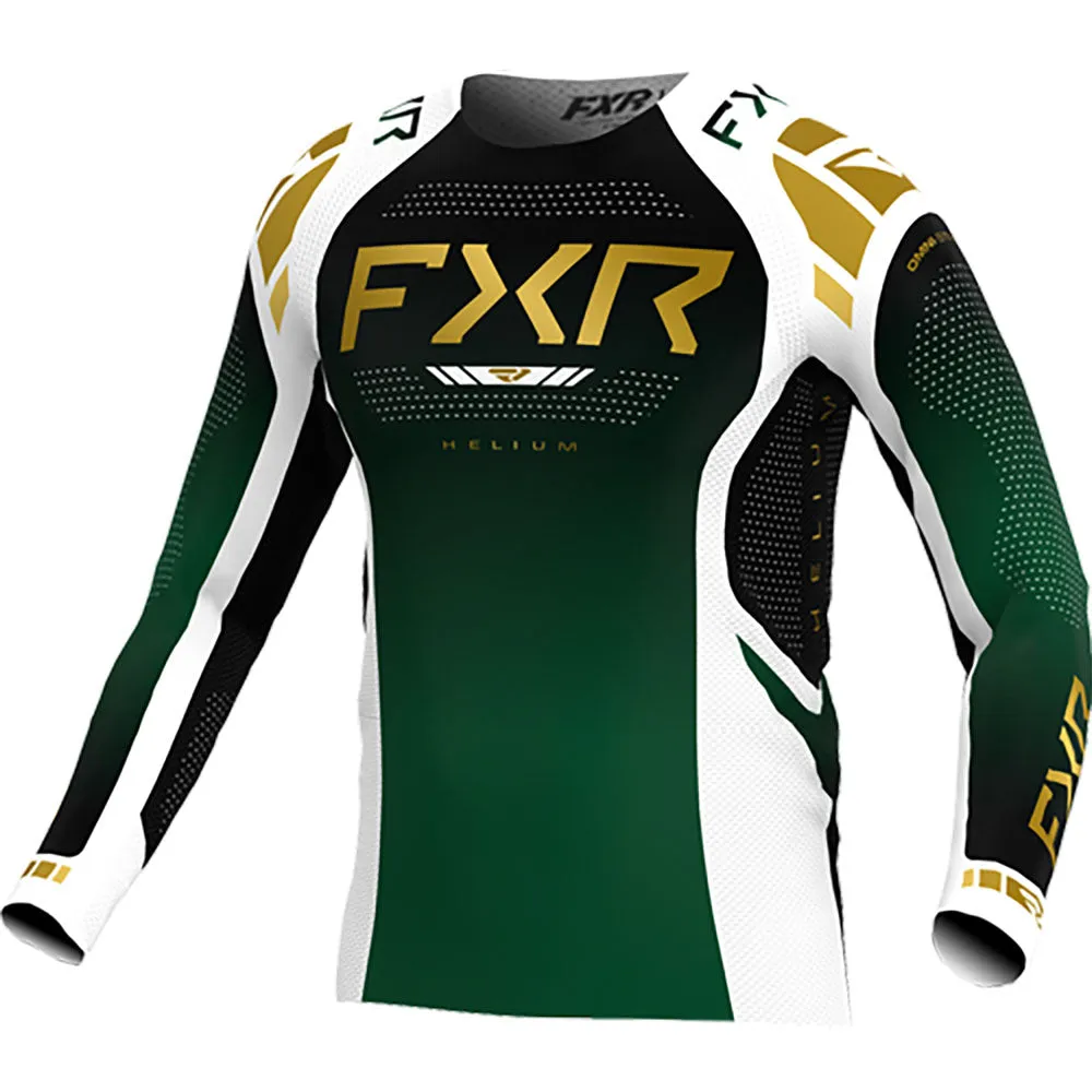 FXR Helium MX Offroad Jersey Emerald Green