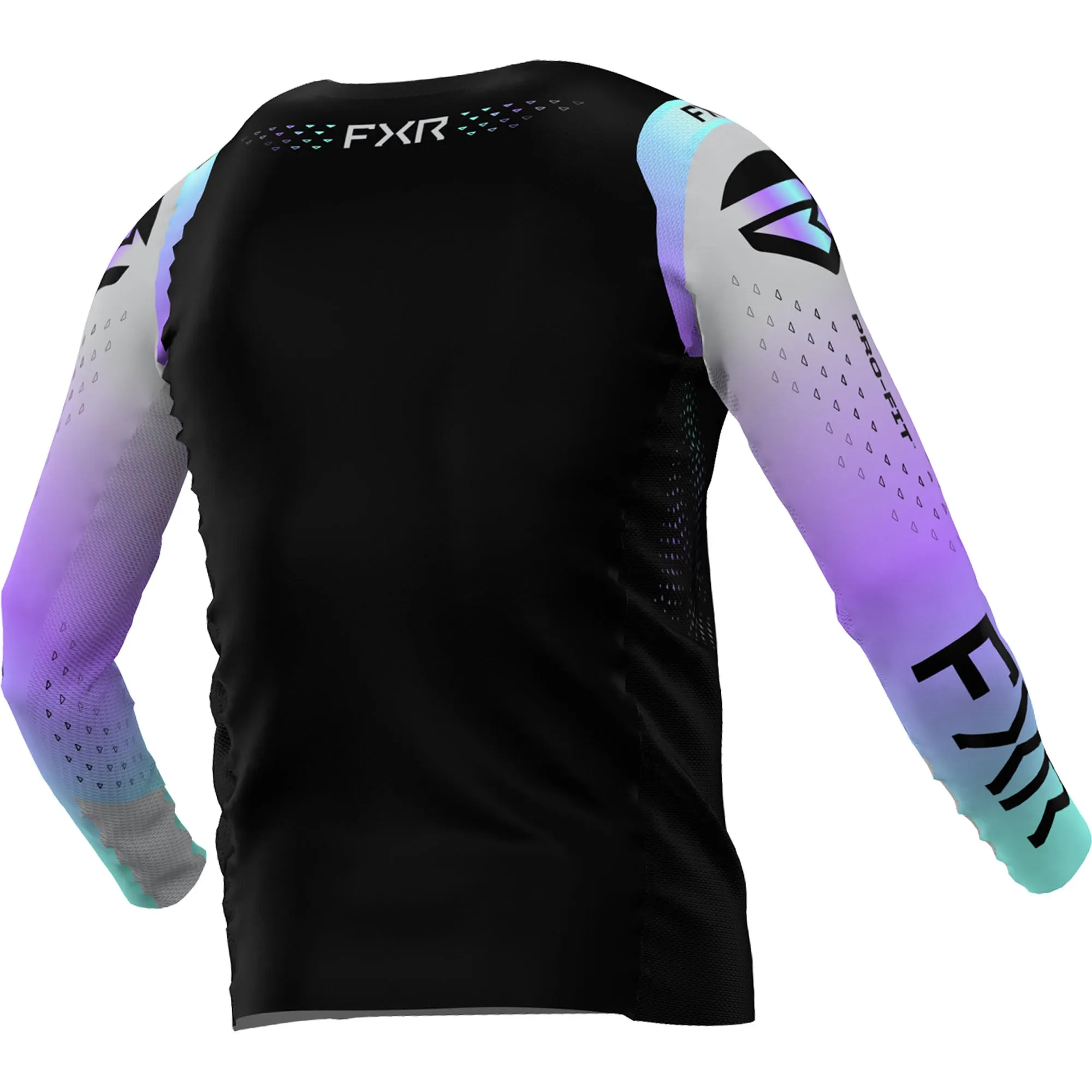 FXR  Ultra Violet Helium MX Jersey Long Sleeve Lightweight Breathable Quick Dry