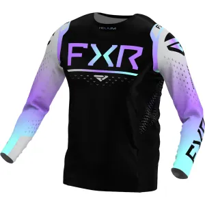 FXR  Ultra Violet Helium MX Jersey Long Sleeve Lightweight Breathable Quick Dry