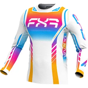 FXR  Vapor Air MX Jersey Ultra-Lightweight Breathable Mesh Quick-Dry Cyclone