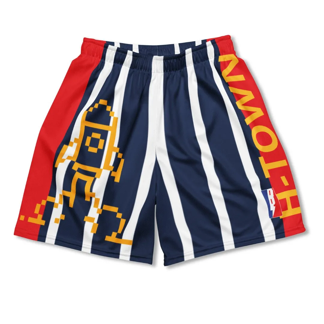 H-Town Rockets Basketball Mesh Shorts