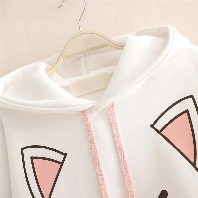 Harajuku Neko Hoodie