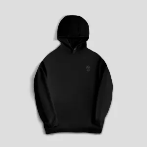 Heavyweight Core Skull Hoodie - Black