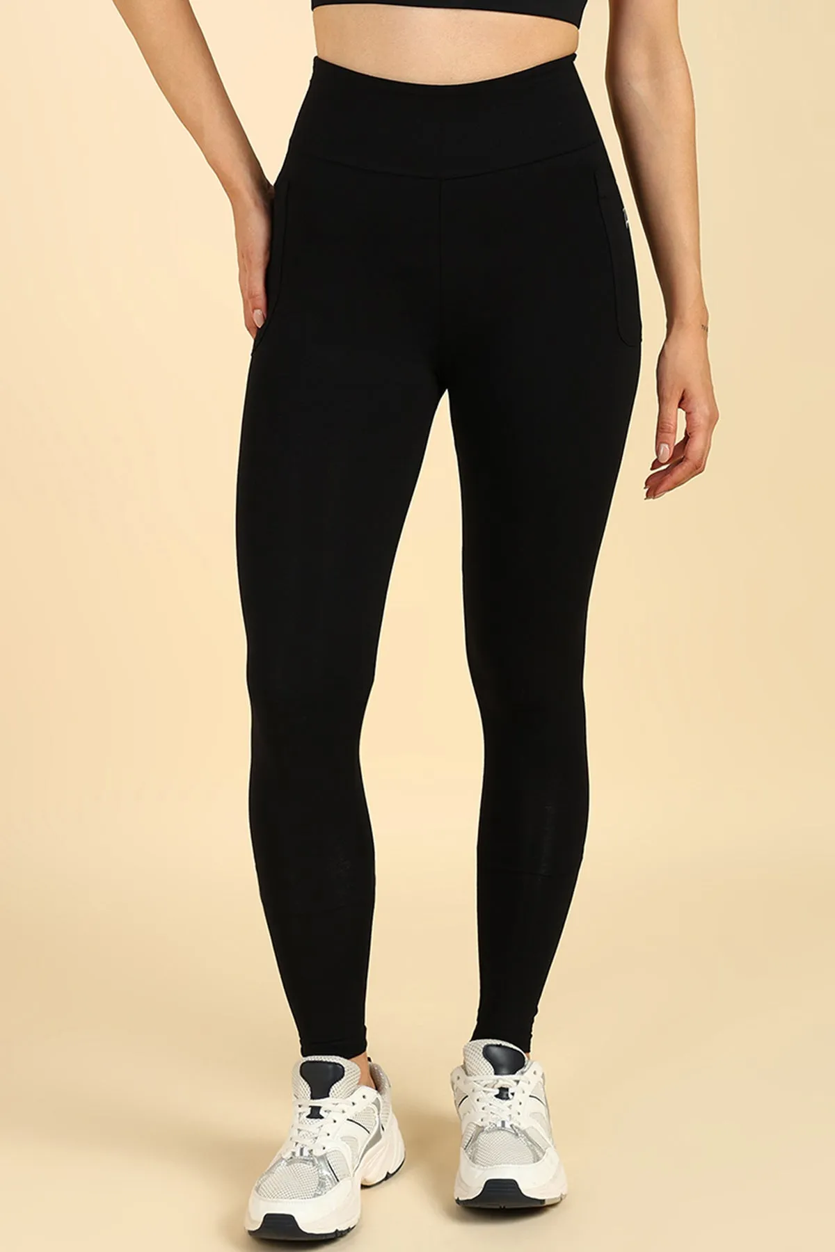 High Waist Black Mom Legging