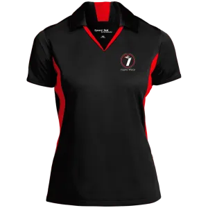 Inspire Wear logo Ladies' Colorblock Performance Polo