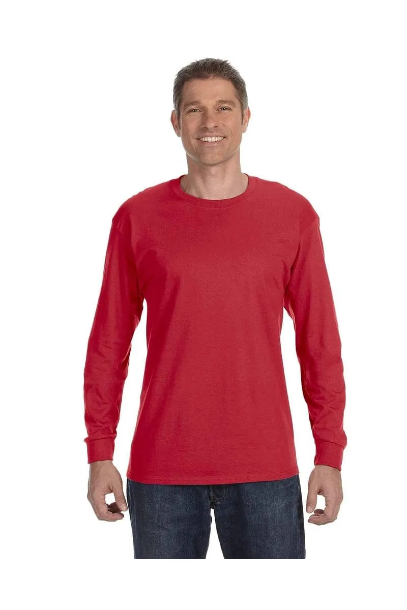 JERZEES 29L:  Active 50/50 Cotton/Poly Long Sleeve Wholesale T Shirt.