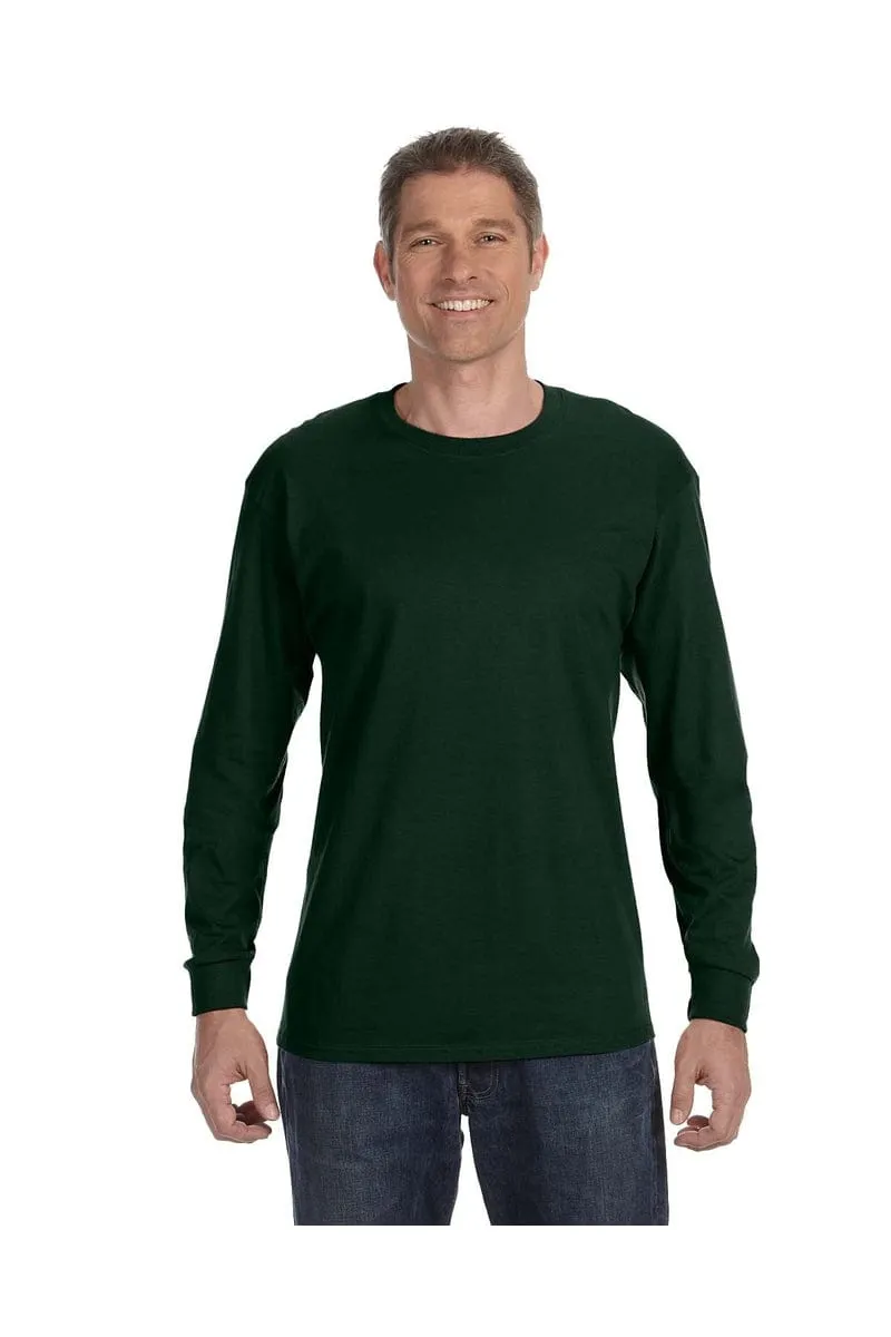 JERZEES 29L:  Active 50/50 Cotton/Poly Long Sleeve Wholesale T Shirt.