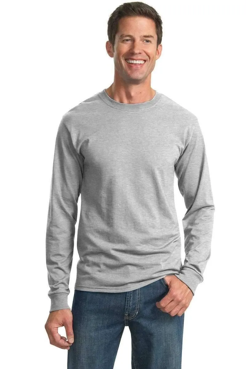 JERZEES 29L:  Active 50/50 Cotton/Poly Long Sleeve Wholesale T Shirt.