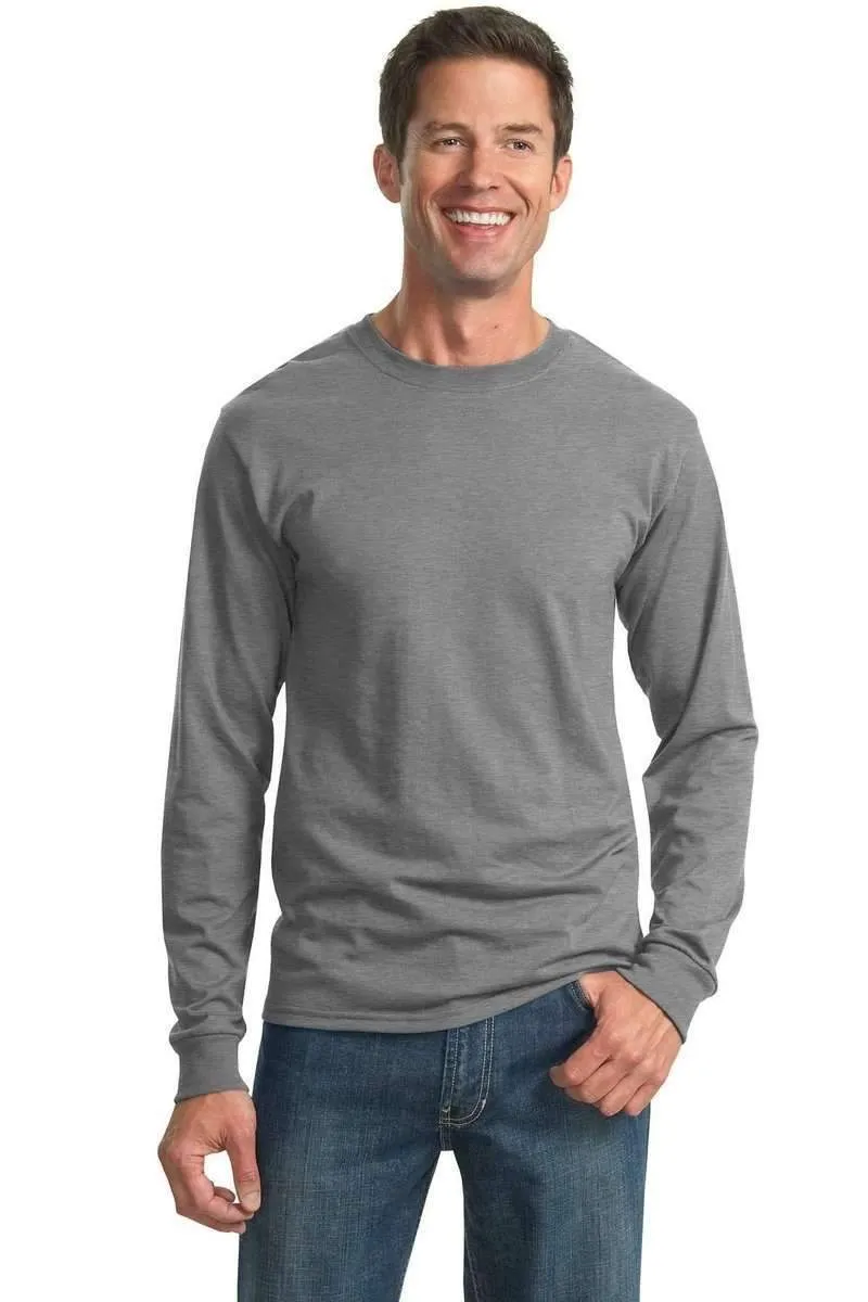 JERZEES 29L:  Active 50/50 Cotton/Poly Long Sleeve Wholesale T Shirt.