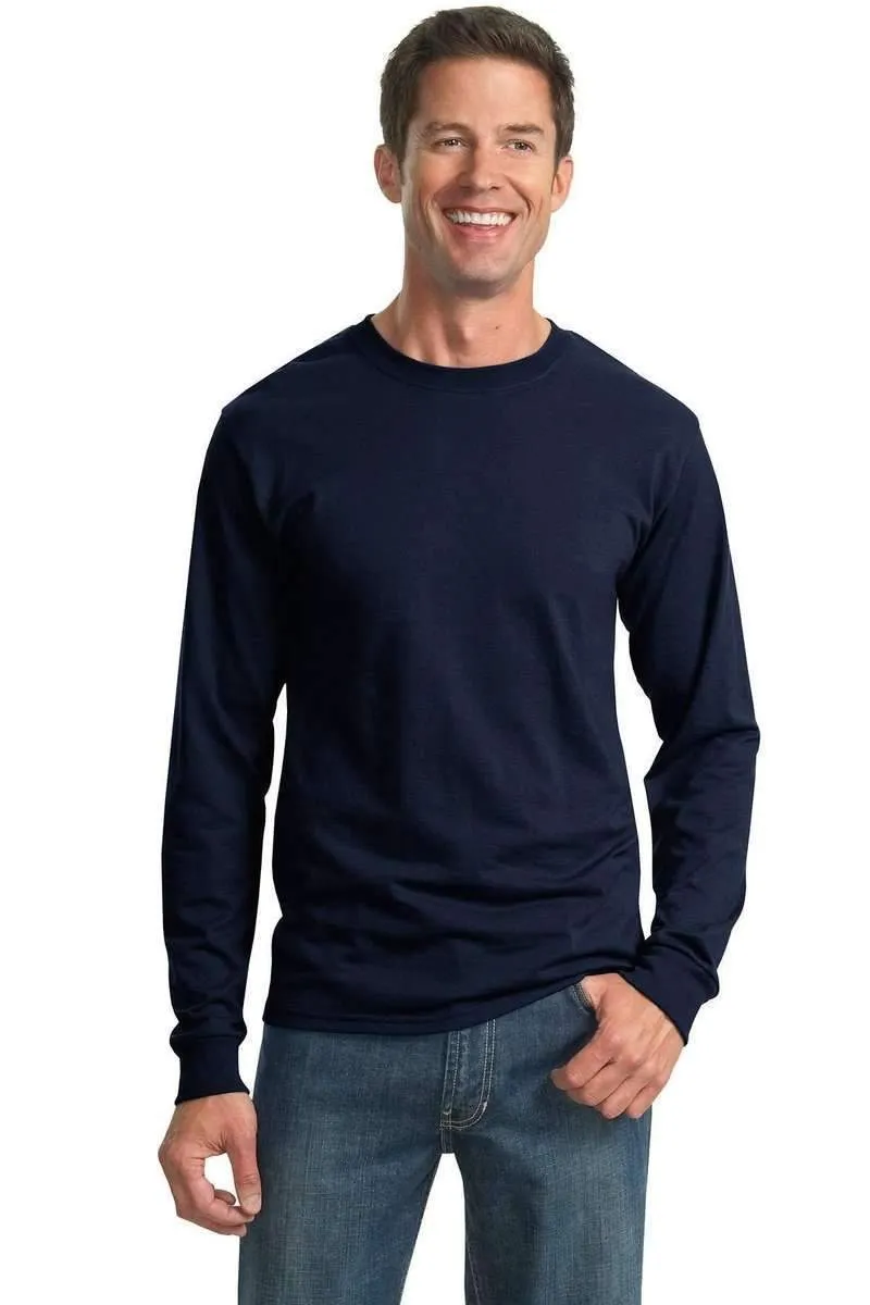 JERZEES 29L:  Active 50/50 Cotton/Poly Long Sleeve Wholesale T Shirt.