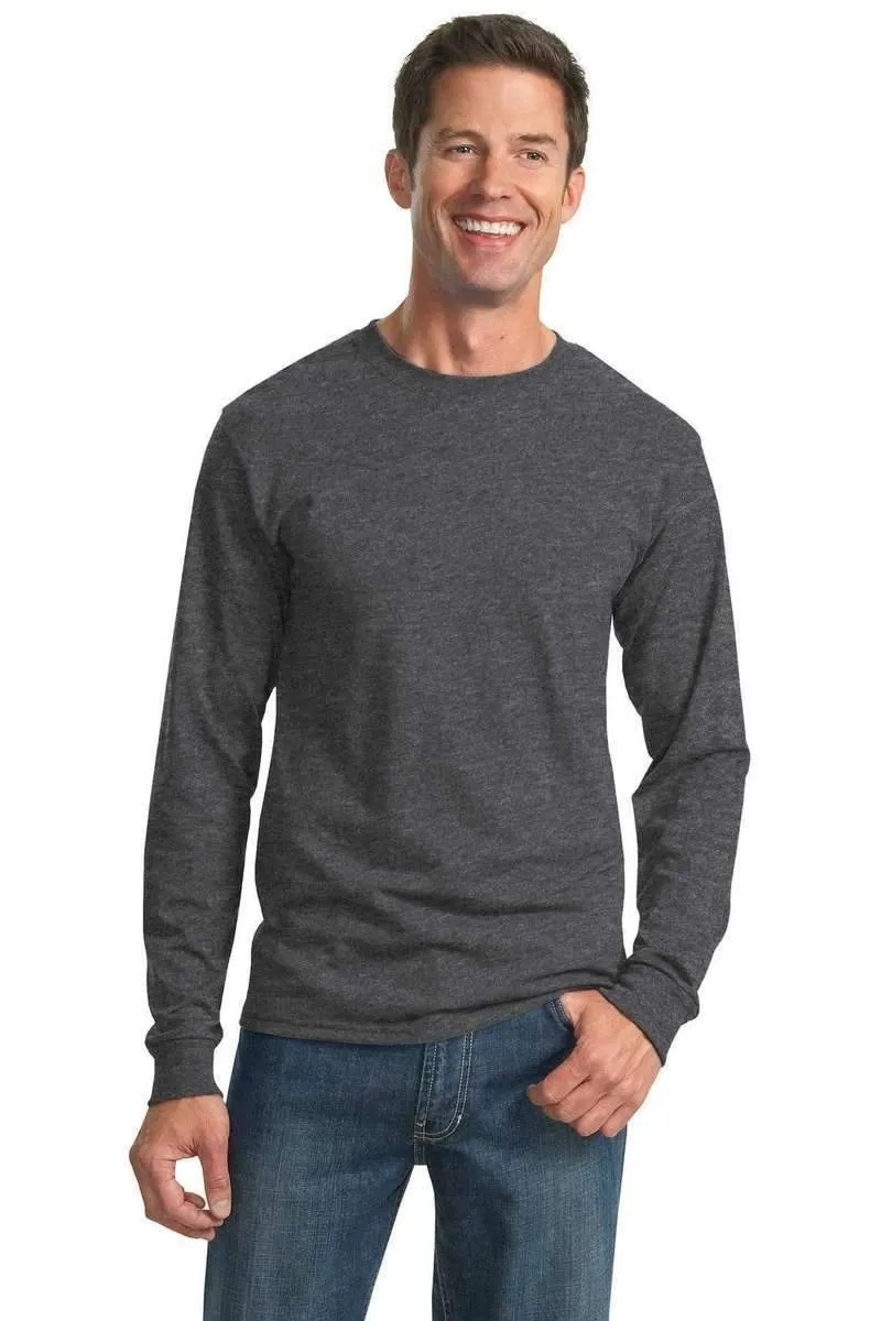 JERZEES 29L:  Active 50/50 Cotton/Poly Long Sleeve Wholesale T Shirt.