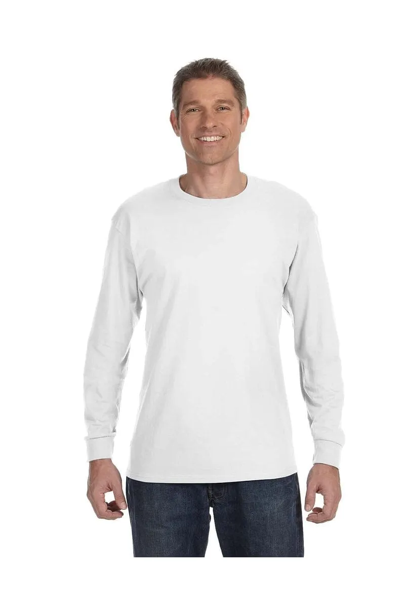 JERZEES 29L:  Active 50/50 Cotton/Poly Long Sleeve Wholesale T Shirt.