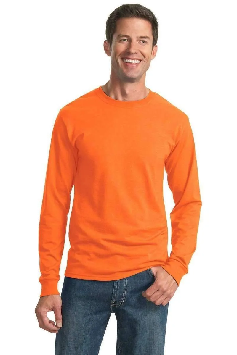 JERZEES 29L:  Active 50/50 Cotton/Poly Long Sleeve Wholesale T Shirt.