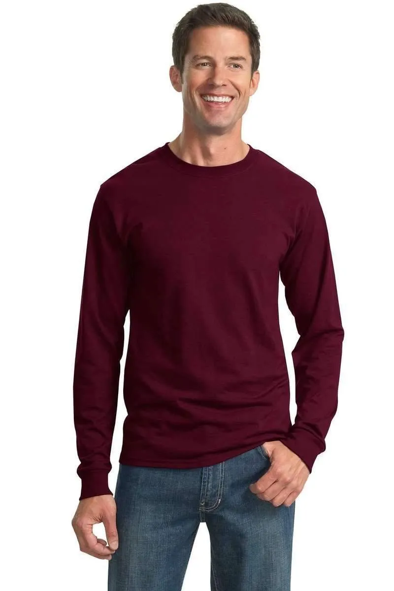 JERZEES 29L:  Active 50/50 Cotton/Poly Long Sleeve Wholesale T Shirt.