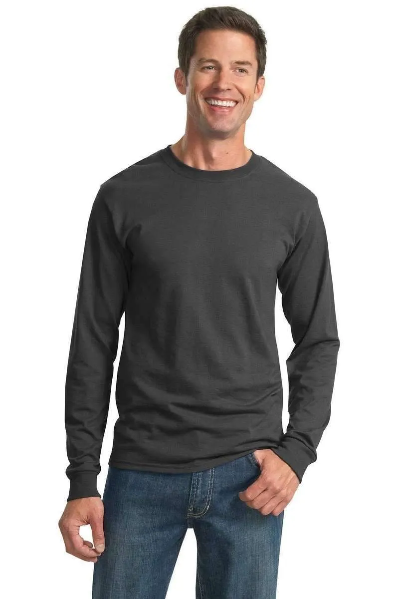 JERZEES 29L:  Active 50/50 Cotton/Poly Long Sleeve Wholesale T Shirt.