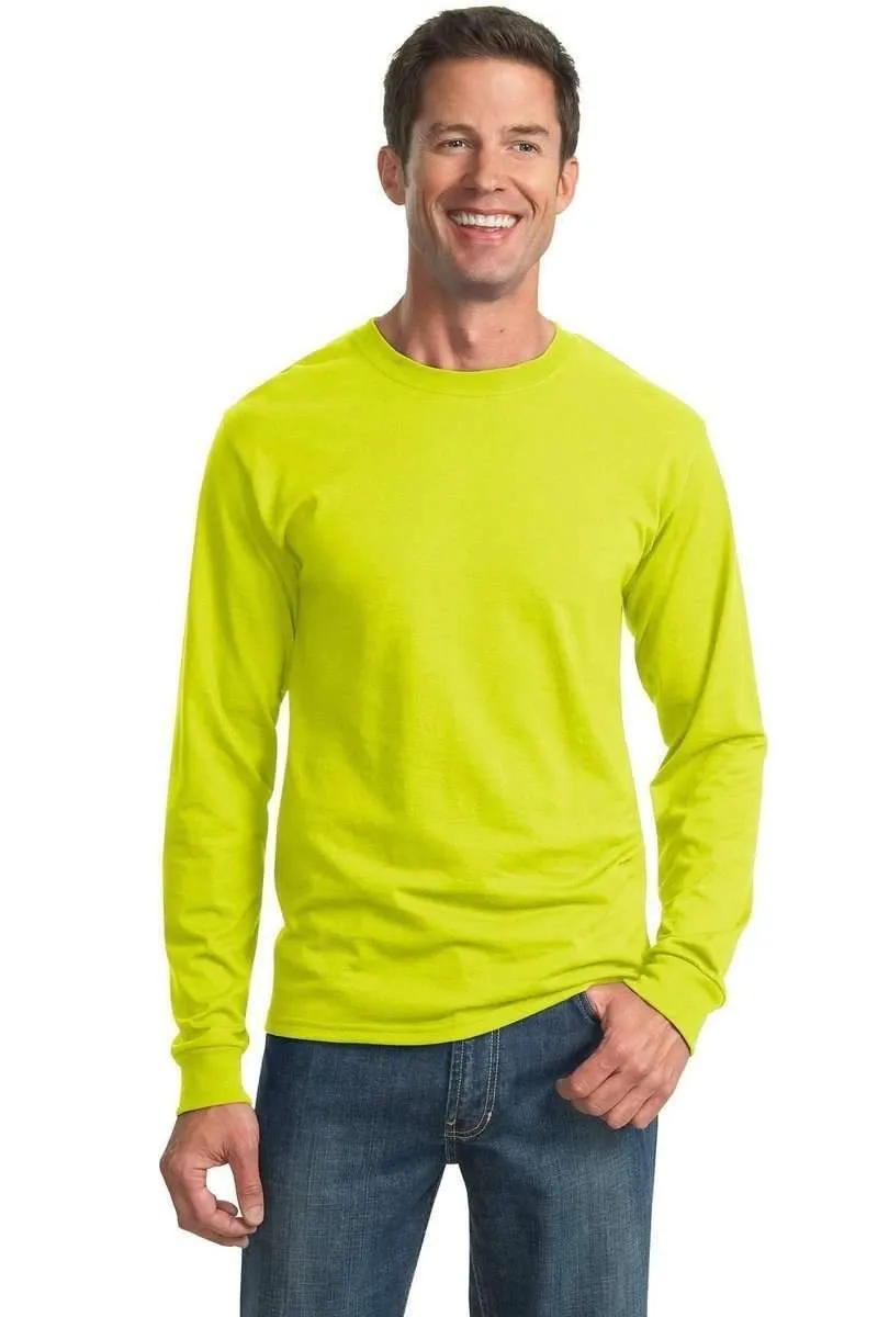 JERZEES 29L:  Active 50/50 Cotton/Poly Long Sleeve Wholesale T Shirt.