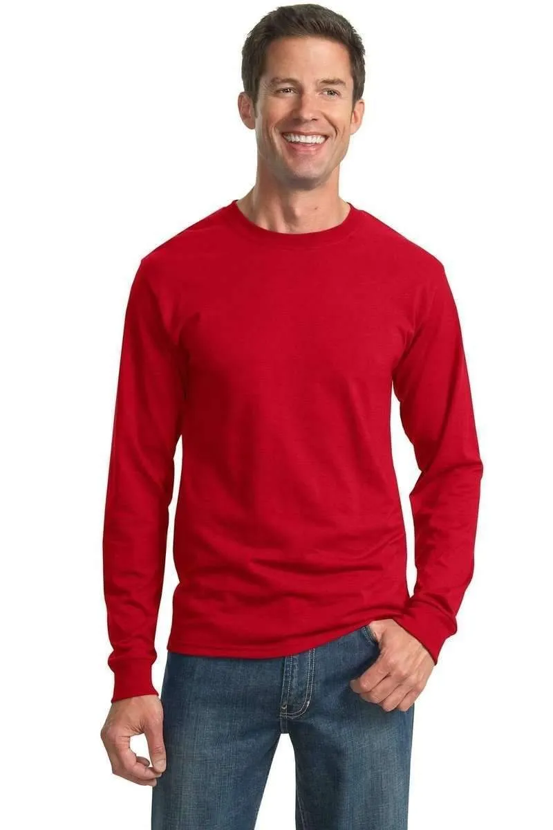 JERZEES 29L:  Active 50/50 Cotton/Poly Long Sleeve Wholesale T Shirt.