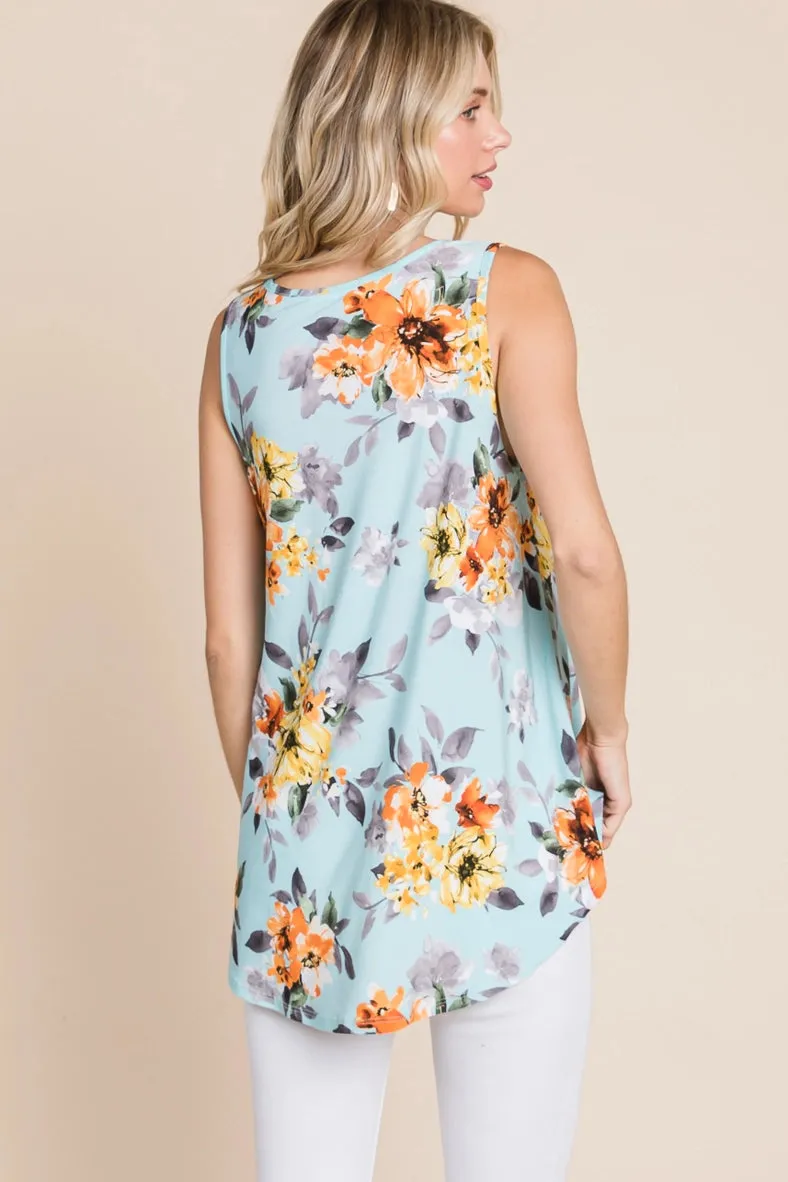 Jules Floral Tank