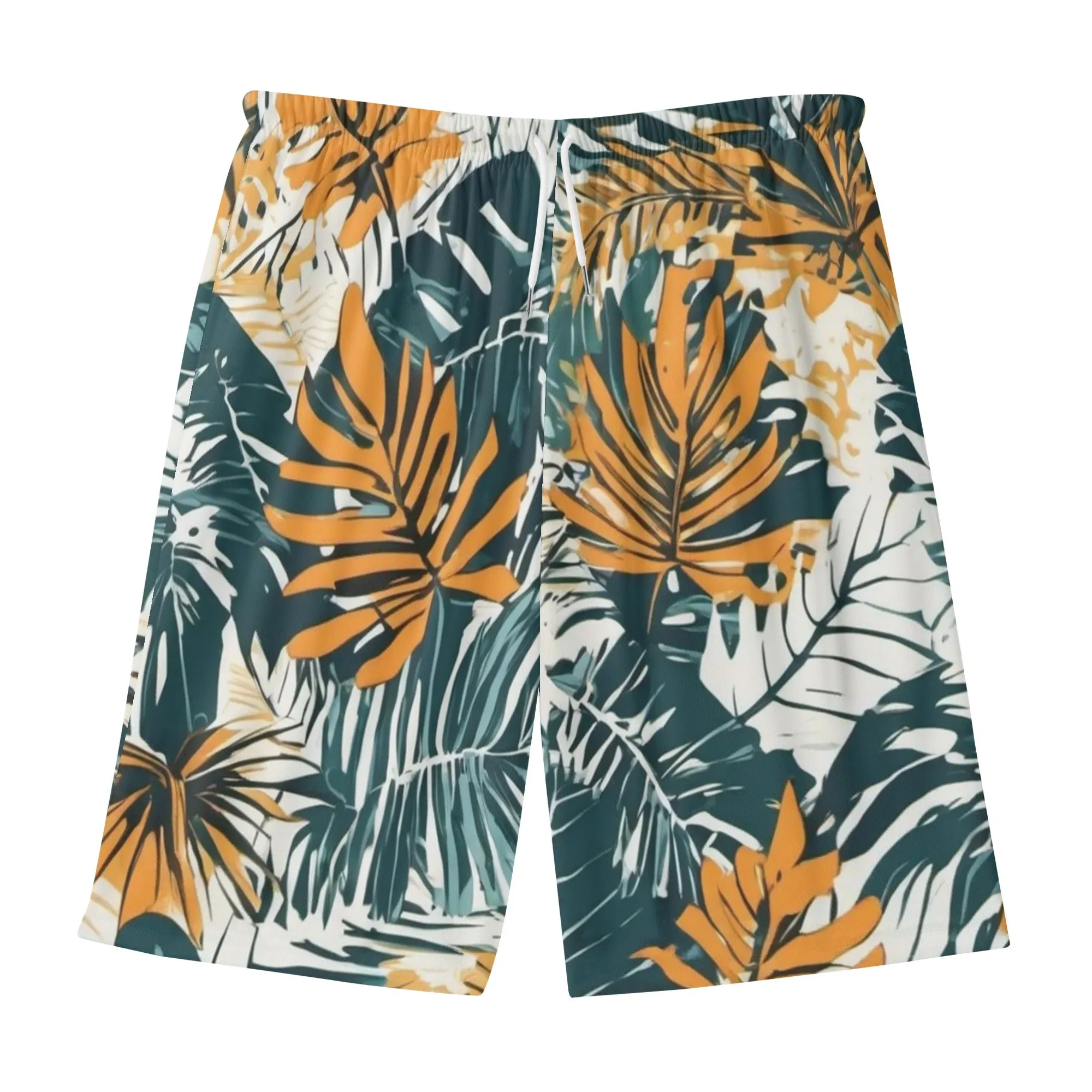 Jungle Voyage Mens Lightweight Hawaiian Beach Shorts