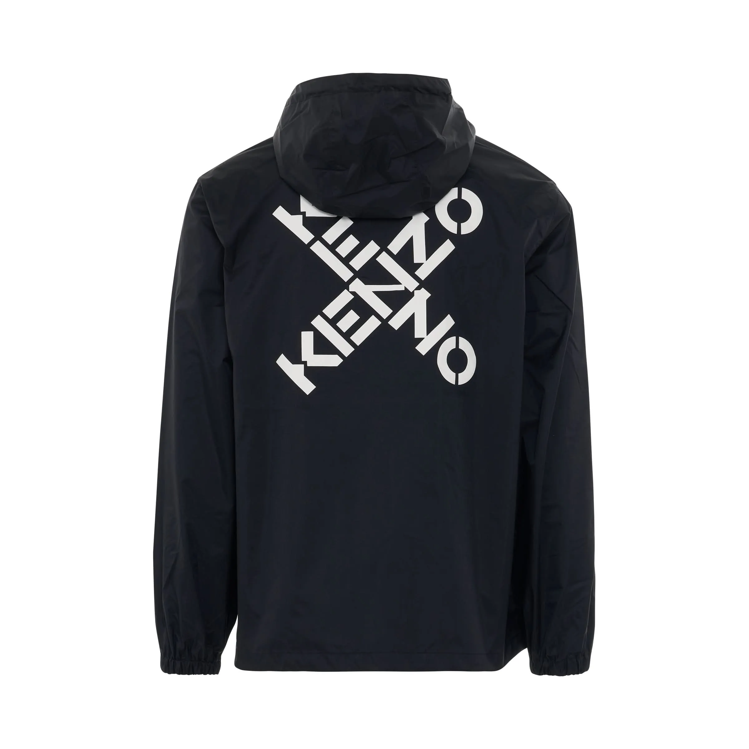 Kenzo Sport X Logo Jacket in Black