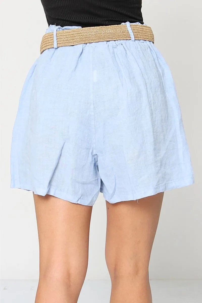 Lightweight Linen Shorts