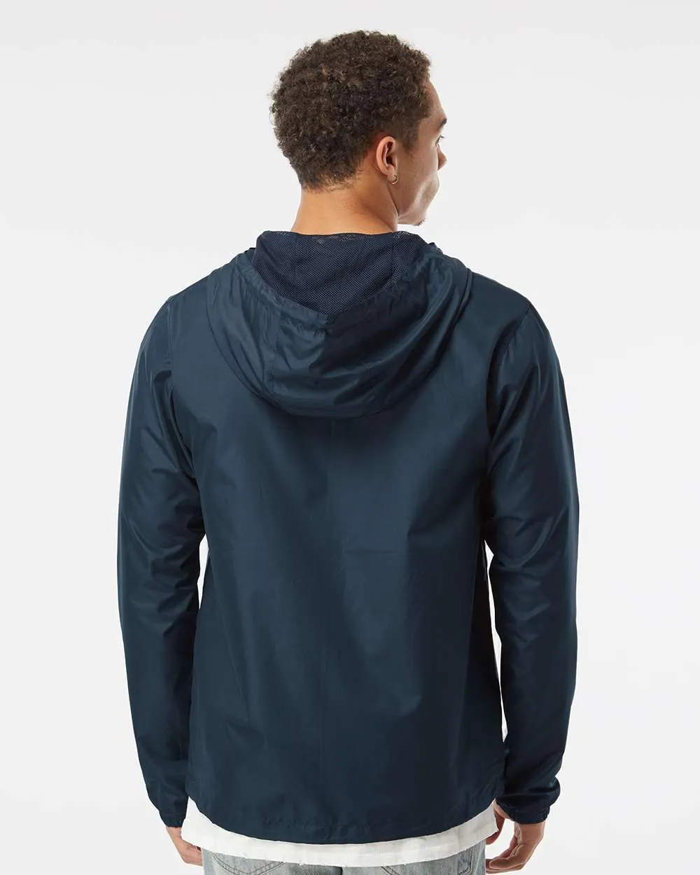 Lightweight Windbreaker Full-Zip Jacket