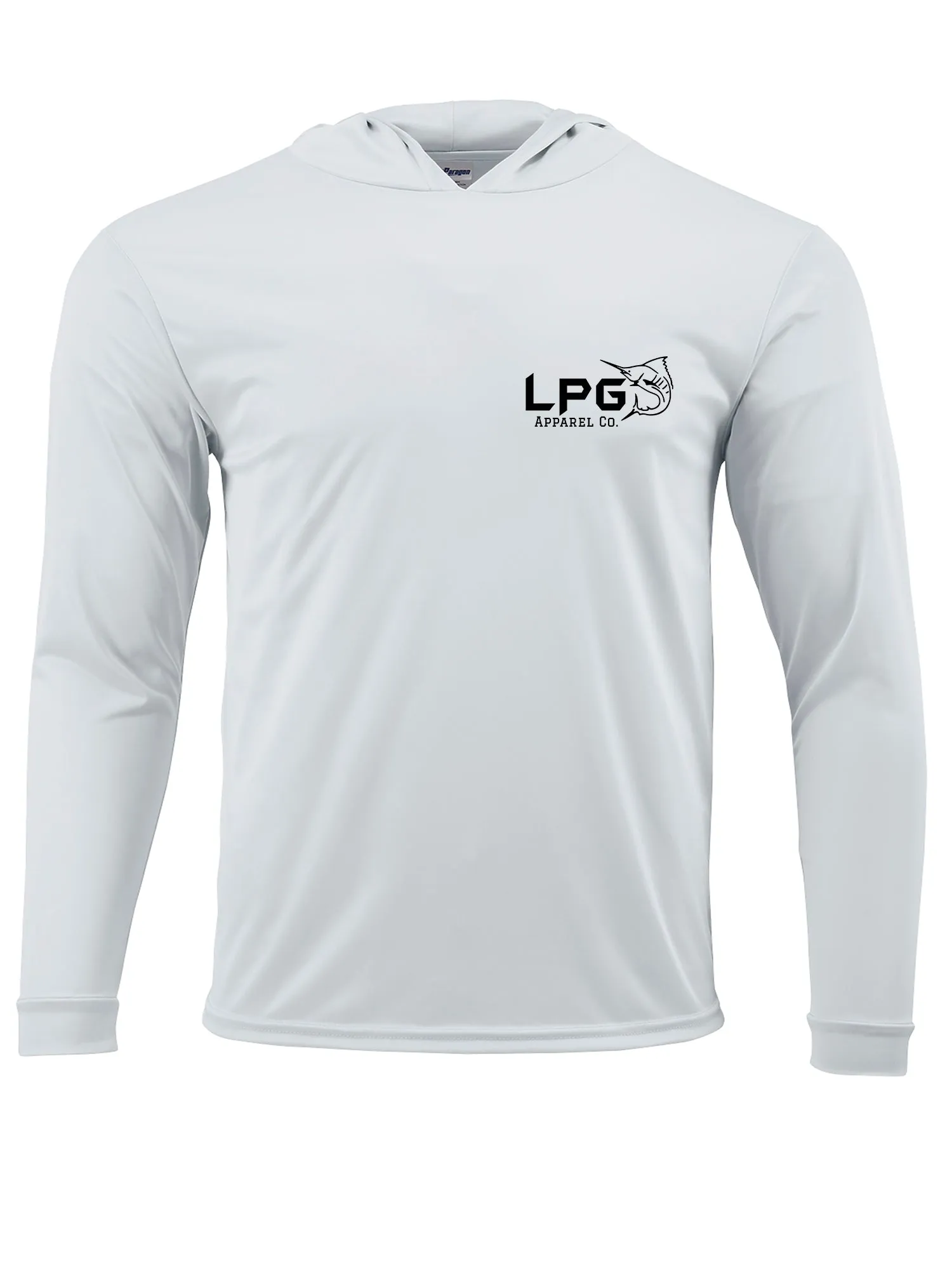 LPG Apparel Co. Bigeye Tuna Hunt Long Sleeve  Performance UPF 50  T-Shirt