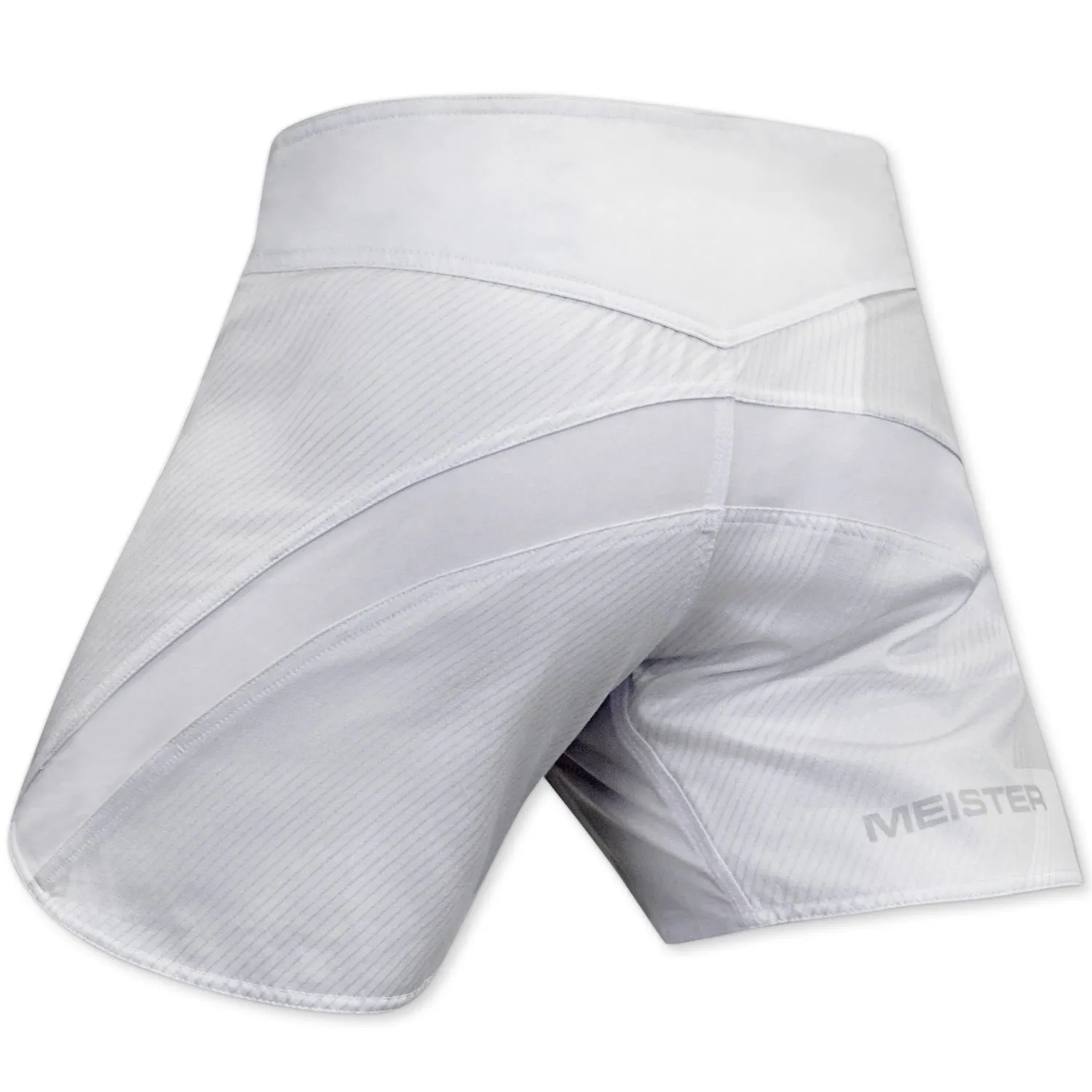 Meister Hybrid MMA & Muay Thai Board Shorts - White Enigma