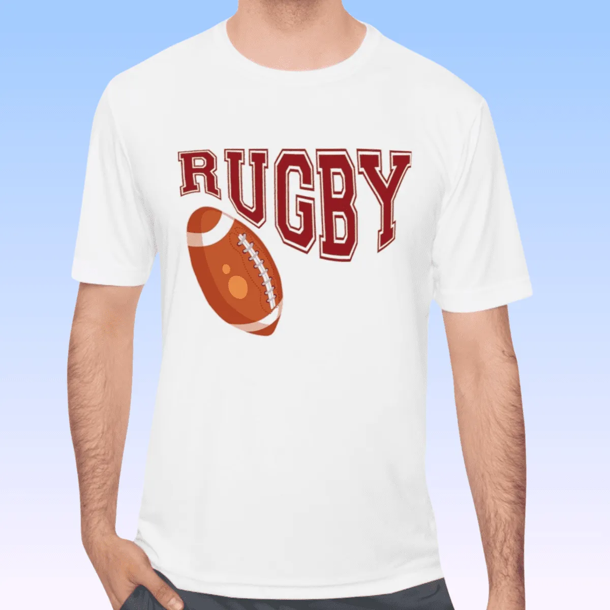 Men's Rugby Moisture Wicking Tee